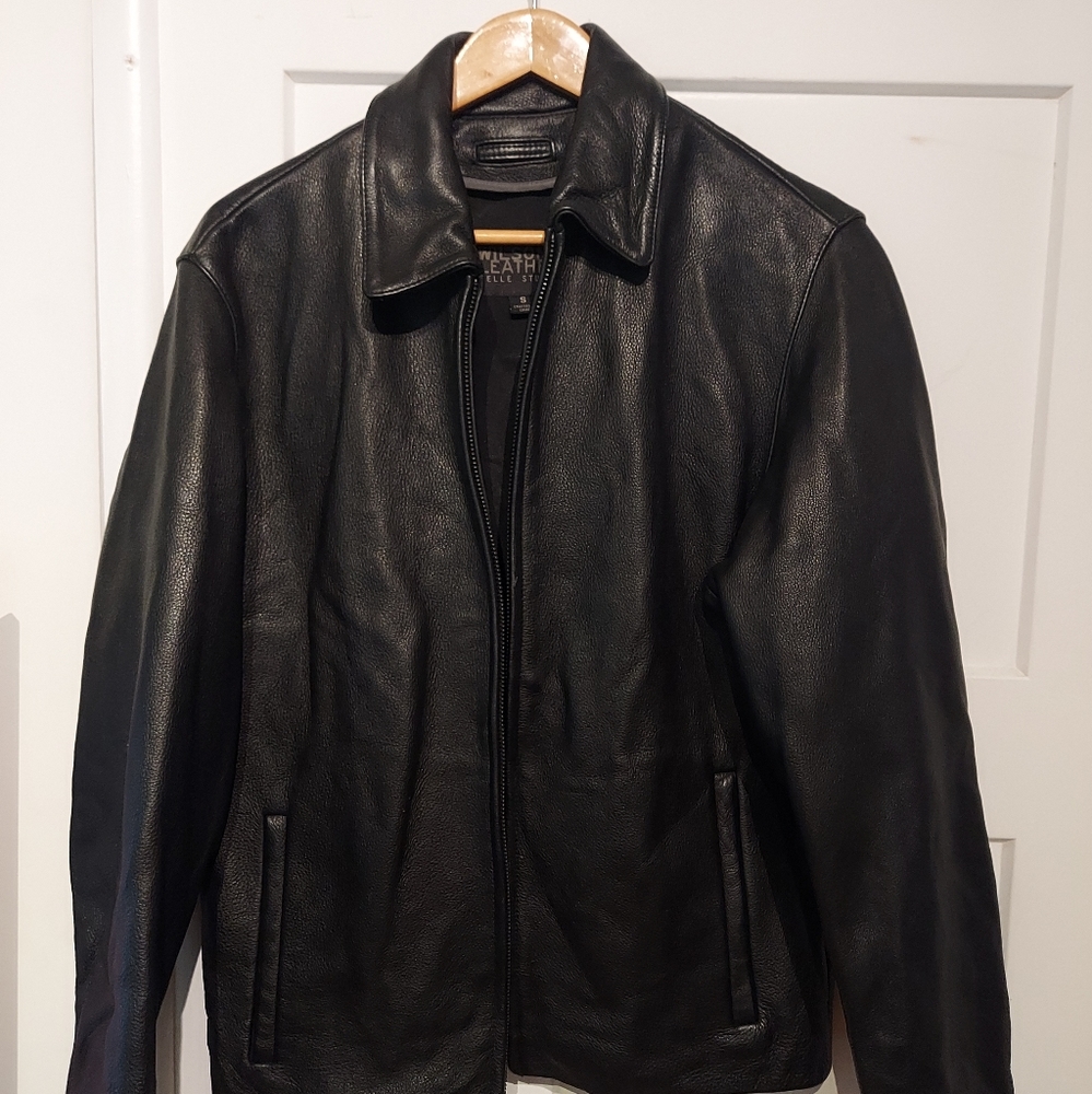 Black Wilson leather Pelle studio